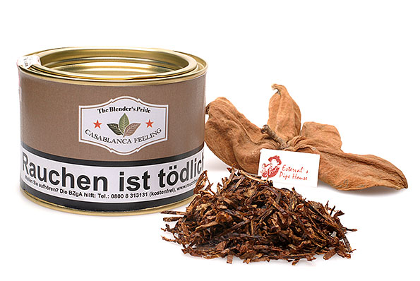 HU-tobacco Casablanca Feeling Pipe tobacco 100g Tin HU-tobacco Casablanca Feeling Pipe tobacco 100g Tin